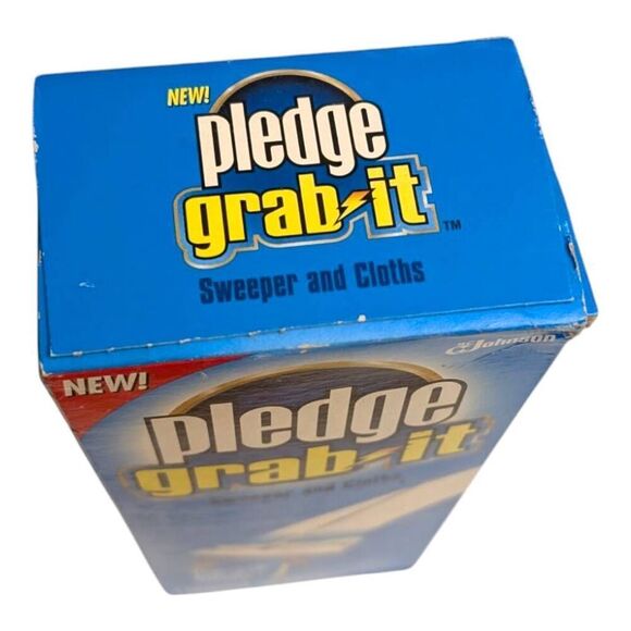 Pledge Grab It Kit 1 Sweeper & 10 Dry Cloths Electrostatic Dusting Floors - Picture 4 of 7